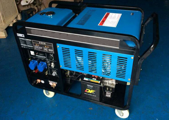 300A gerador diesel portátil sadio azul do nível 70dB com painel LCD