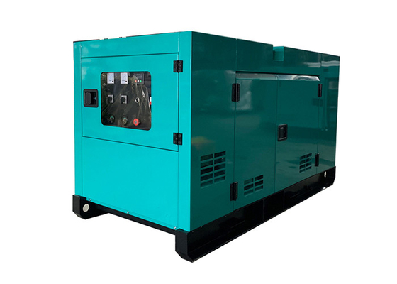 Gerador diesel trifásico silencioso principal refrigerar de água do grupo de gerador de 12kw 15kva