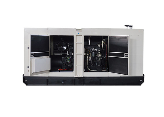 o grupo de gerador 250kva silencioso diesel com sistema de refrigeração 400 da água/230V avaliou a tensão
