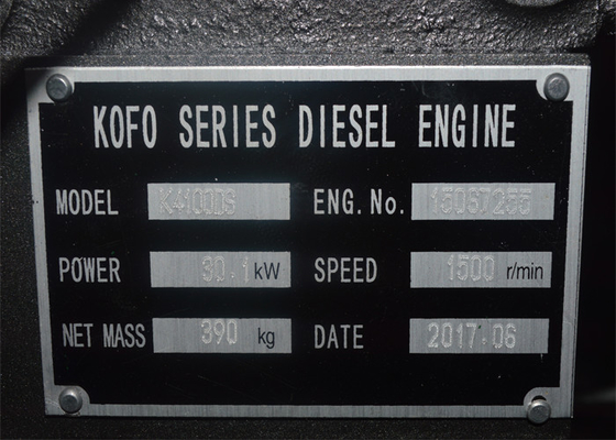 motor diesel de Ricardo do grupo de gerador de 30kva Kofo 3 geradores da fase