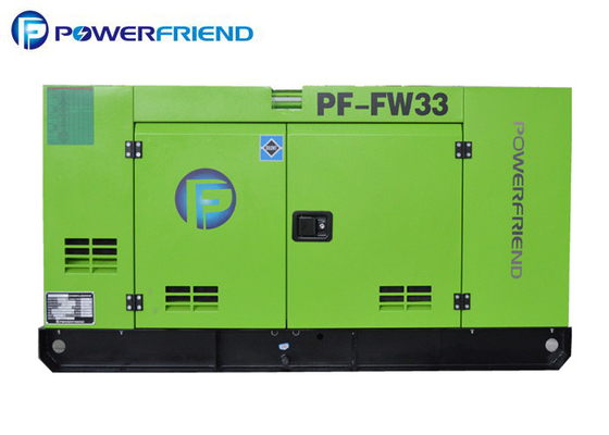 Cor verde silenciosa de grupo de gerador do motor 24KW 30KVA de FAWDE com 4DW92-39D