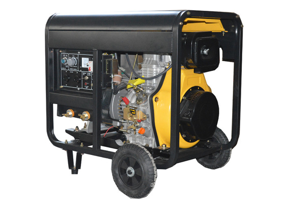 O ar refrigerou 1 gerador de poder diesel silencioso do cilindro com o motor 186FAE