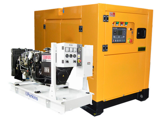 qualidade  Perkins 1103A-33TG2 Engine Diesel Generator 50kva 40kw Generating Weather Proof fábrica