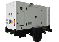 Two Wheels Genset Trailer Generator 100kva Cummins Diesel Generators For Project