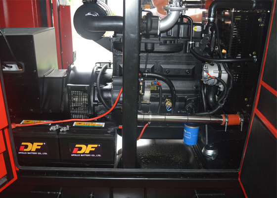 Molhe a função diesel de refrigeração do gerador de poder 75kva AMF, poder à espera 60kw