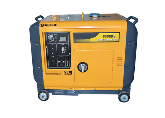 Geradores portáteis pequenos silenciosos super, gerador diesel portátil de 5kva 5000w