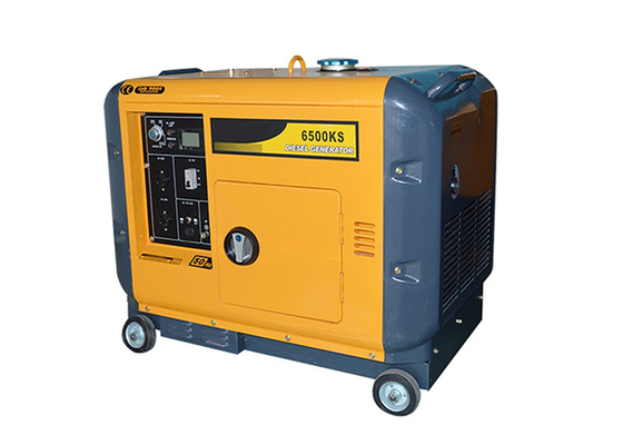 Geradores portáteis pequenos silenciosos super, gerador diesel portátil de 5kva 5000w