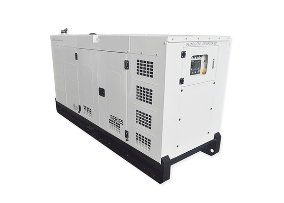 gerador diesel à prova de som silencioso de baixo nível de ruído de refrigeração água do gerador de poder 120kw