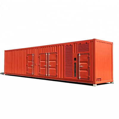 Container 40FT Silent Generator Set, 1000kw 1250kva gerador refrigerado a água com motor Cummins