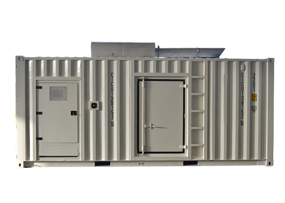 20Ft Containerized refrigerar de água diesel do grupo de gerador 750Kva do recipiente 600Kw