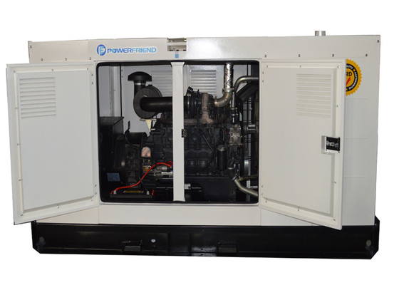 100KVA FPT Gerador Diesel Branco Cor Smartgen Controlador MECC Alternador