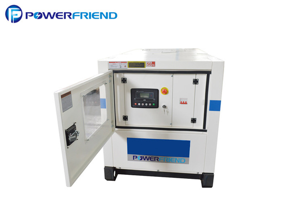 Soundproof 12kw / 15kva Fawde Diesel Power Generator Set AC 3 Phase Water Cooling