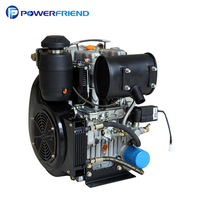 292F dois o ar de motores diesel do elevado desempenho do cilindro 4-Stroke refrigerou 20HP 15KW