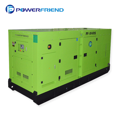 Gerador de poder silencioso verde diesel do gerador 350kw baixo RPM 413kva de FPT