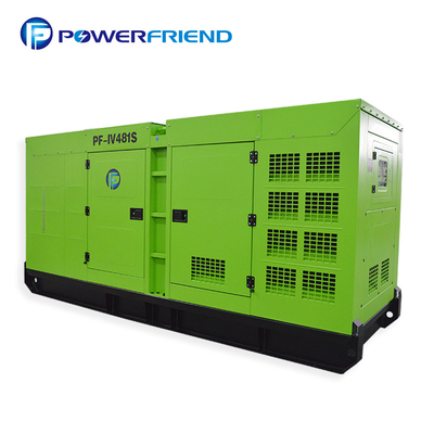 Gerador de poder silencioso verde diesel do gerador 350kw baixo RPM 413kva de FPT