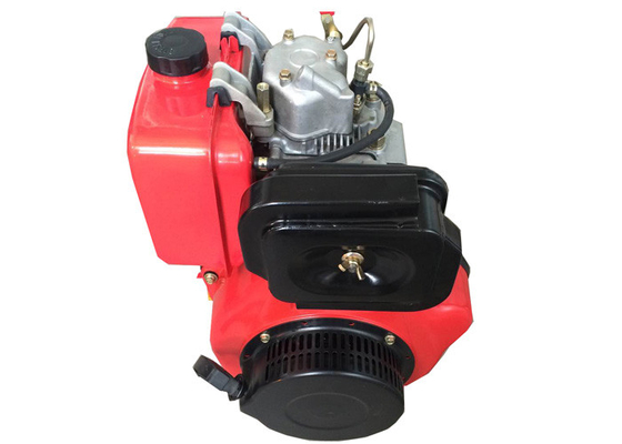 Os motores diesel do elevado desempenho da cor vermelha 1 ar do cilindro refrigeraram o começo elétrico