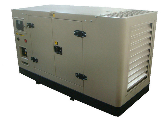 grupo de gerador diesel de refrigeração ar 50KVA de geração à prova de som de 40KW Deutz